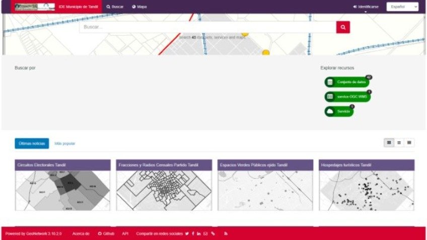 El municipio implementó un portal con información georreferenciada